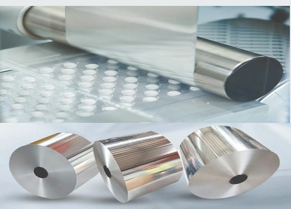Pharmaceutical grade blister and strip foil for medicine packaging.